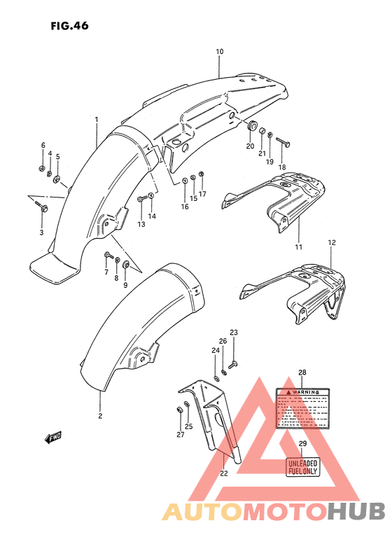 Заднее крыло