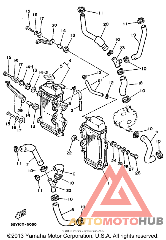 Radiator - hose