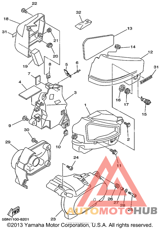 Боковые обтекатели
