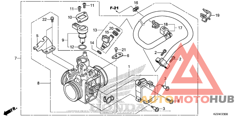 Корпус Дросселя