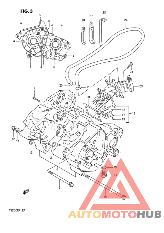 Картер двигателя