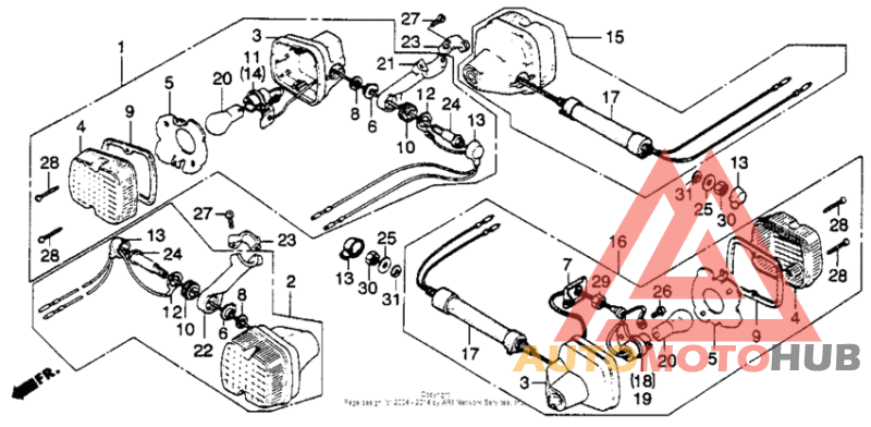 Turn signal 82-83