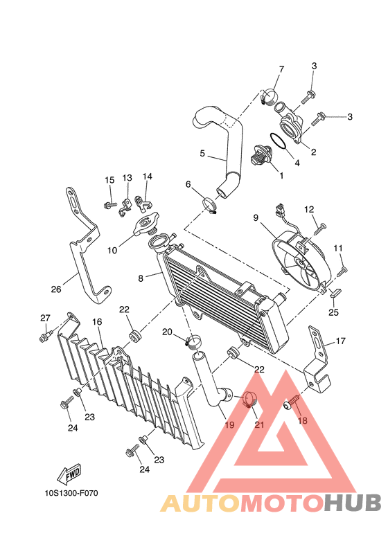 Radiator & hose