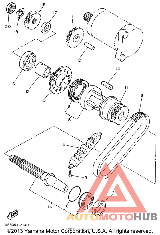 Муфта стартера