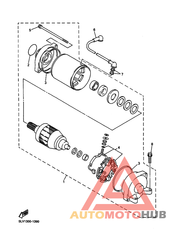 Стартерный мотор