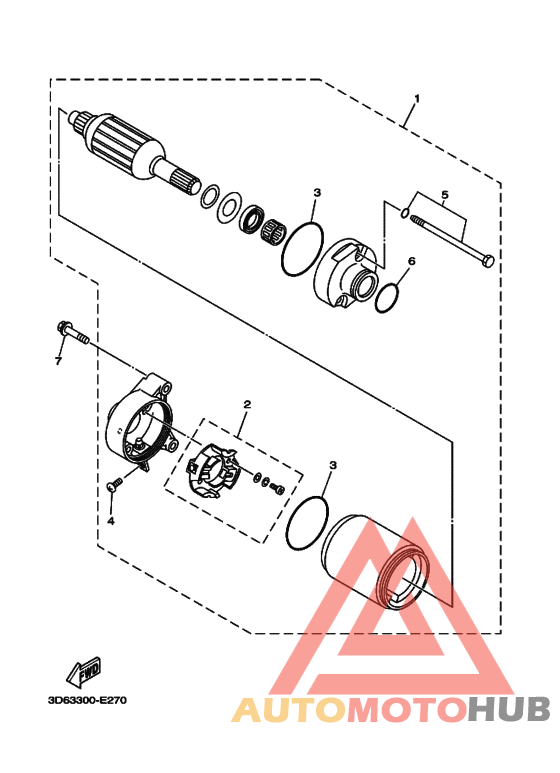 Стартерный мотор