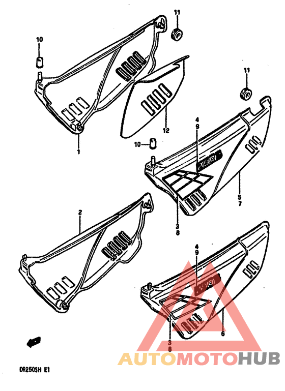 Обтекатель задний