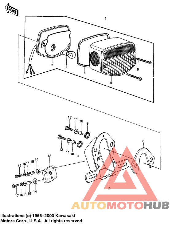 Taillight unit ass`y
