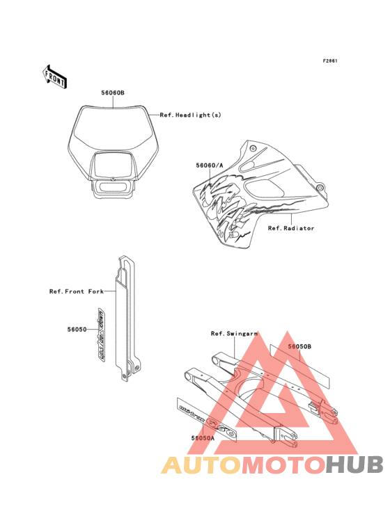 Decals(klx650-a1/a2)