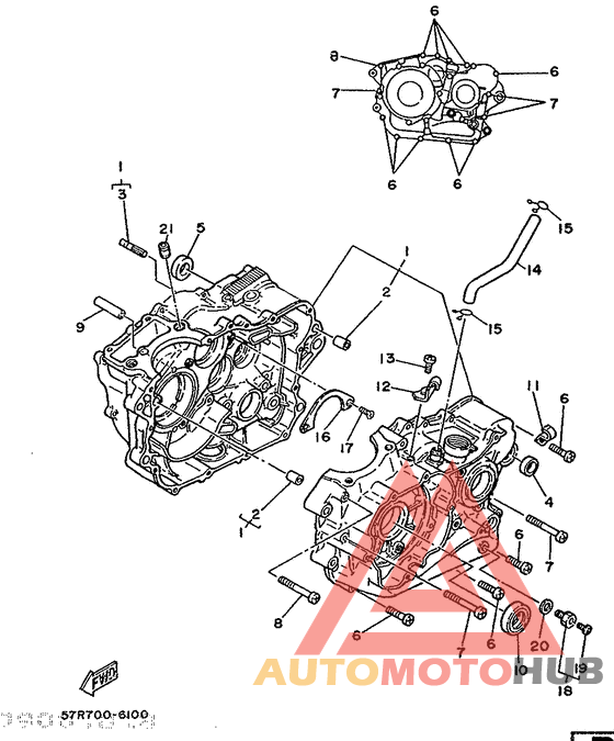 Картер двигателя