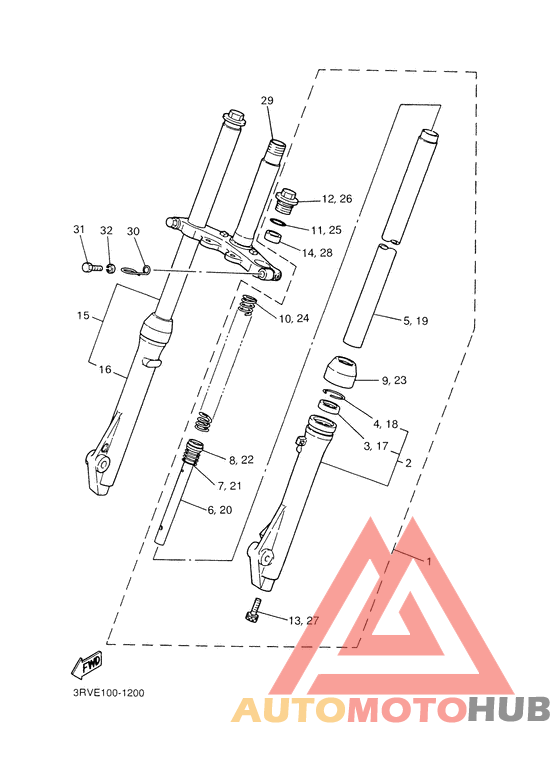 Передняя вилка