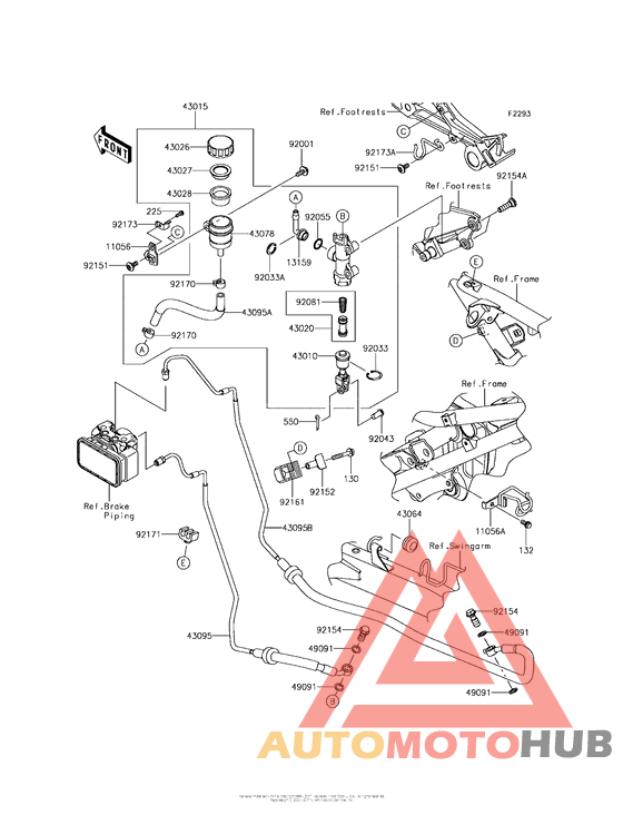 Задний торм цилиндр