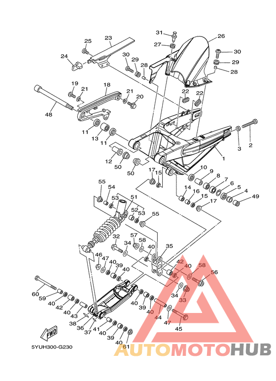 Rear arm & suspension
