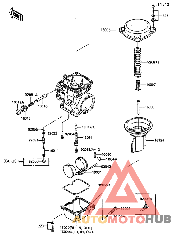 Детали карбюратора