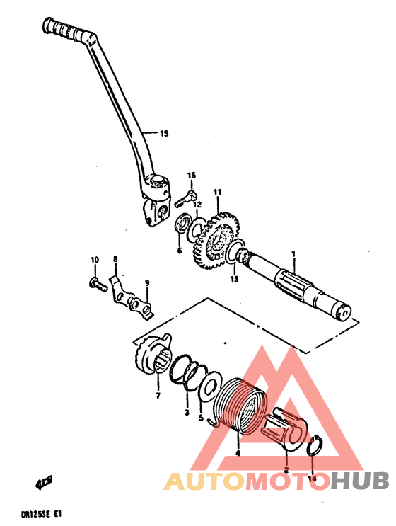 Ножной стартер