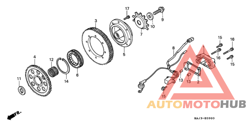 Муфта стартера
