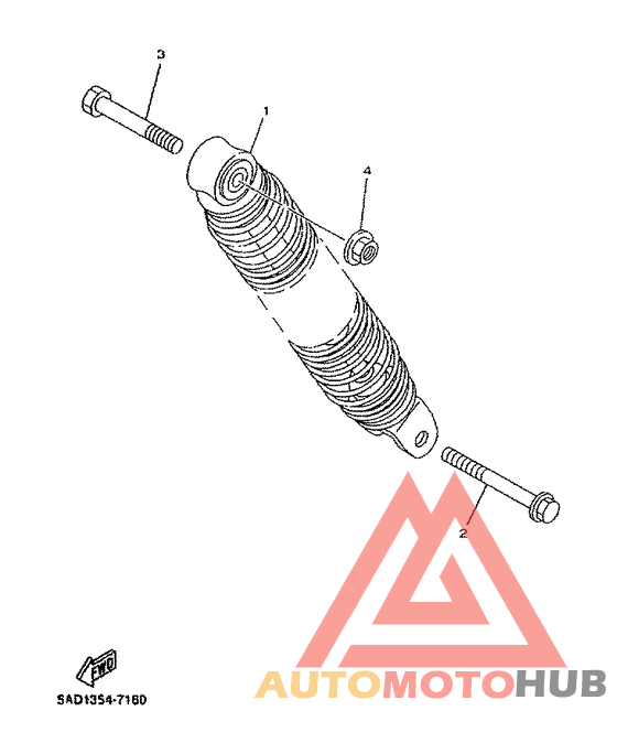 Suspension trasera