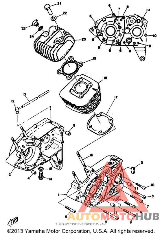 Картер двигателя