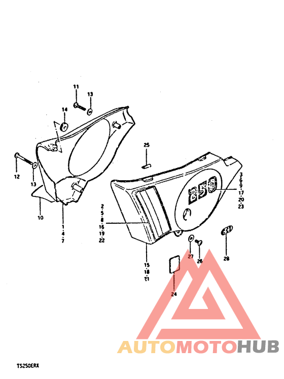 Обтекатель задний