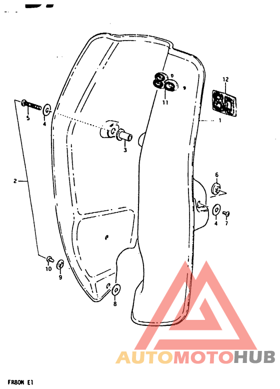 Щиток облицовочный