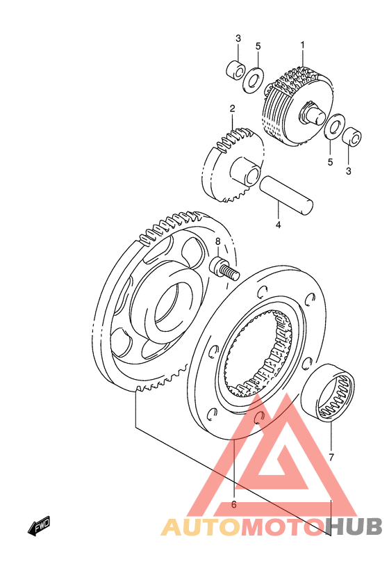 Муфта стартера
