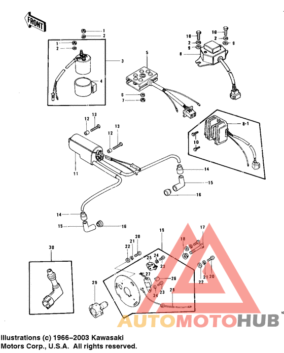 Ignition/regulator/rectifier
