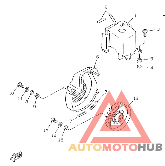 Air shroud. fan