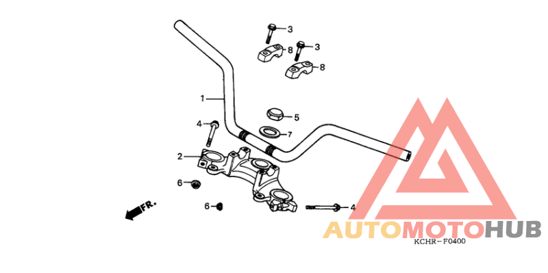 Handle pipe/top bridge