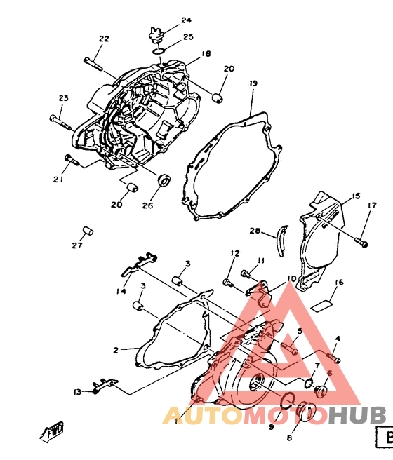Картер двигателя