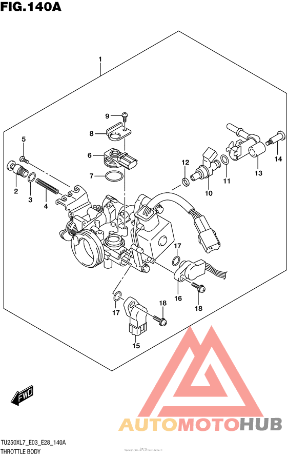 Корпус Дросселя