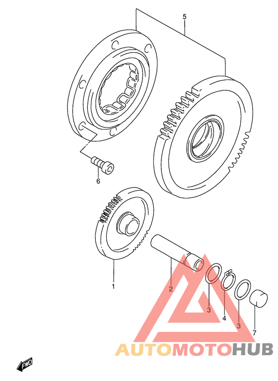 Муфта стартера