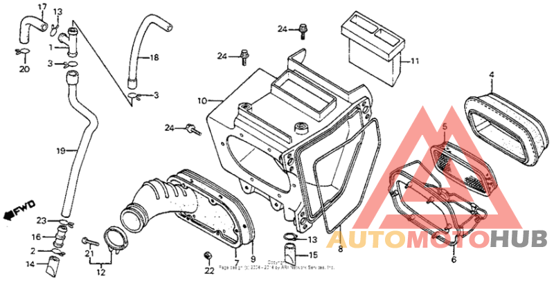 Air cleaner 85