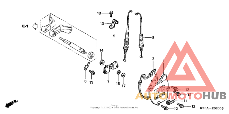 Exhaust valve ('02-'04)