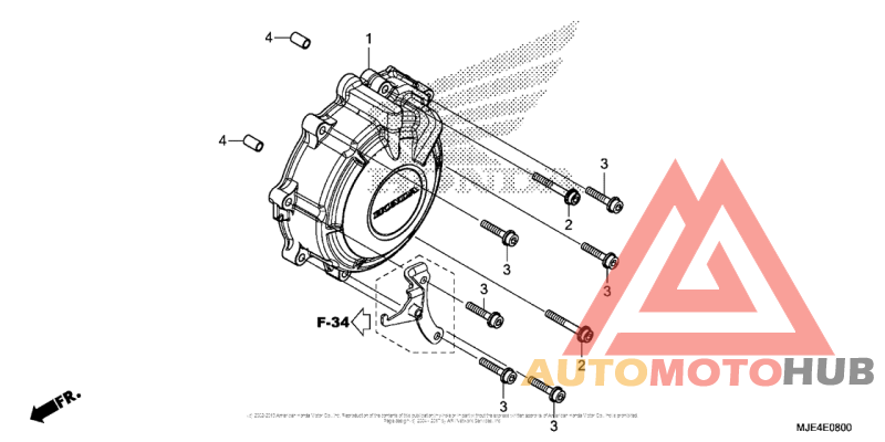 Крышка генератора