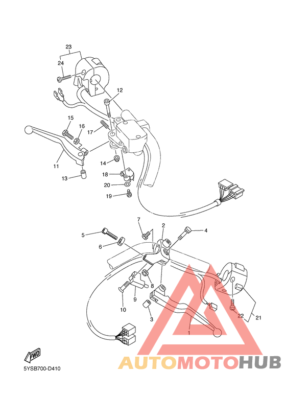 Handle switch & lever