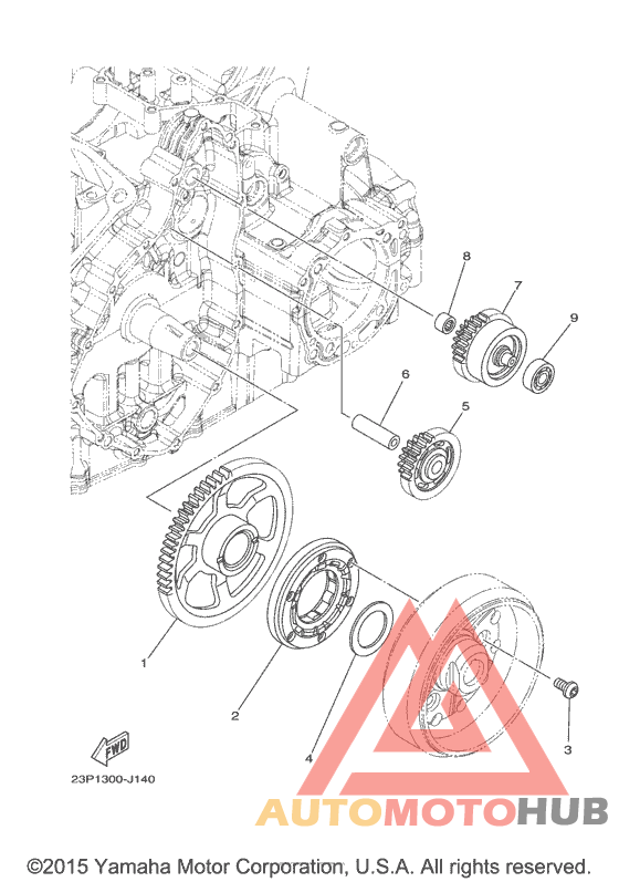 Муфта стартера
