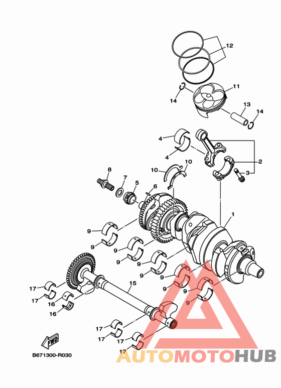 Crankshaft & piston