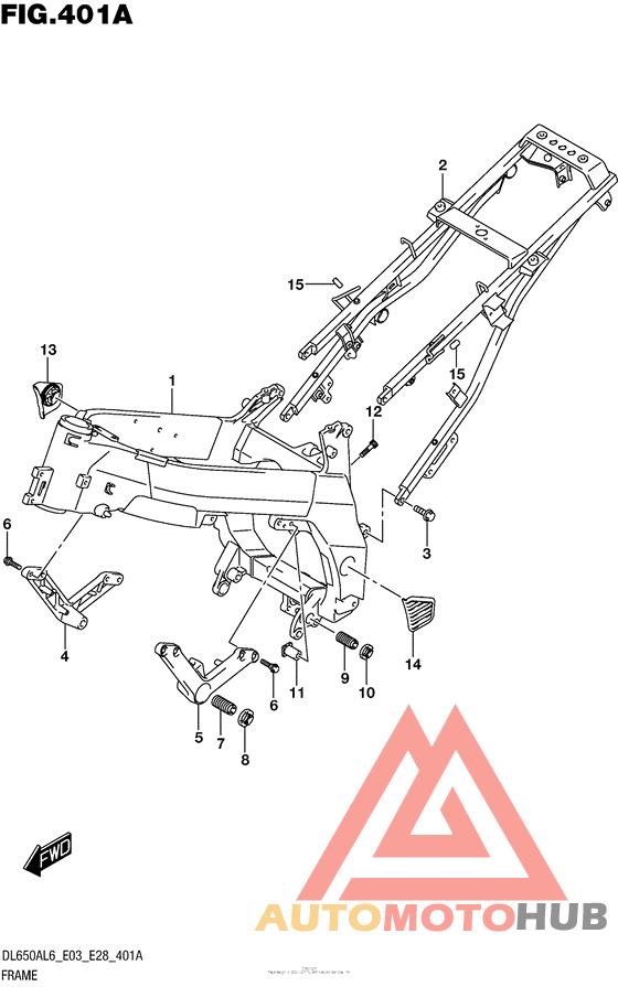 Frame (Dl650Al6 E28)
