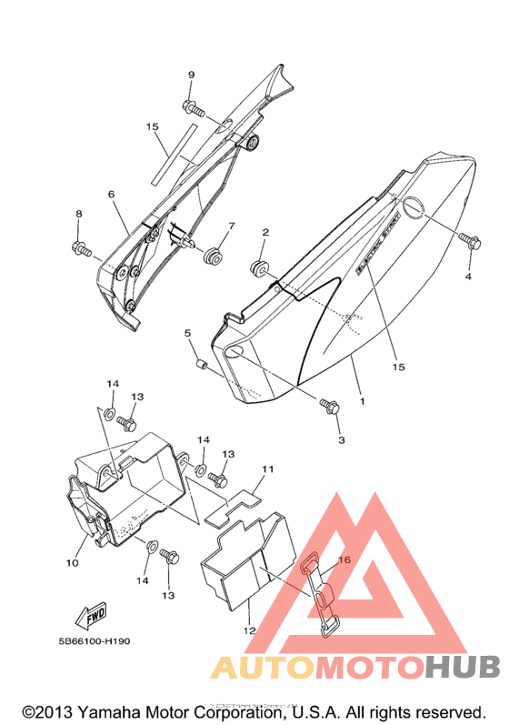 Боковые обтекатели