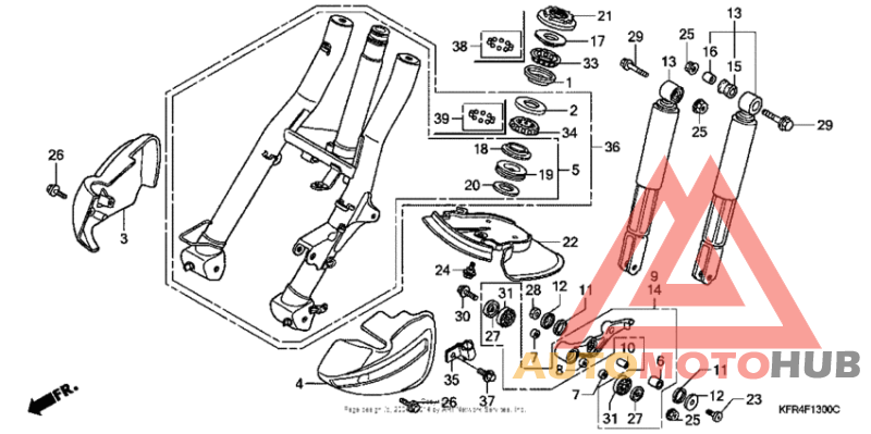 Передняя вилка