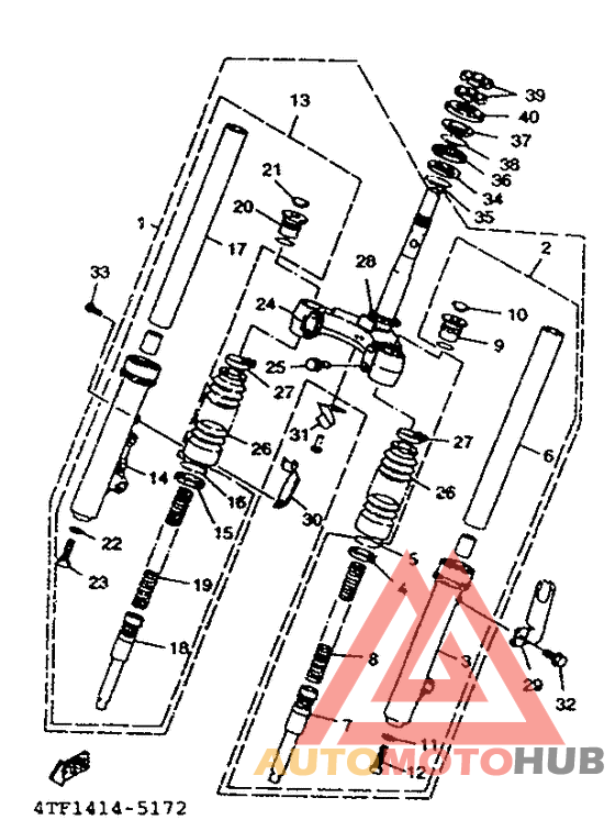 Передняя вилка