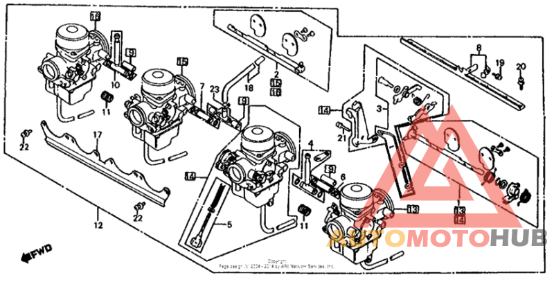 Carburetor (assy., link)