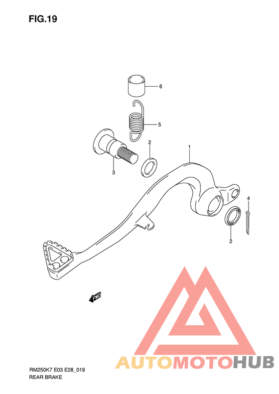 Передний суппорт