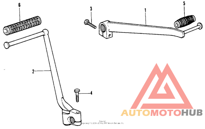 Change pedal + kick arm