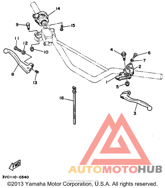 Handle switch - lever