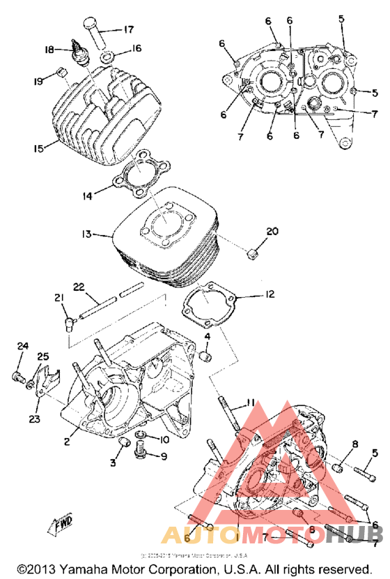 Блок цилиндров