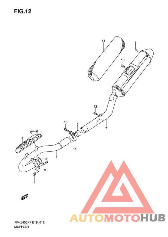 Muffler comp