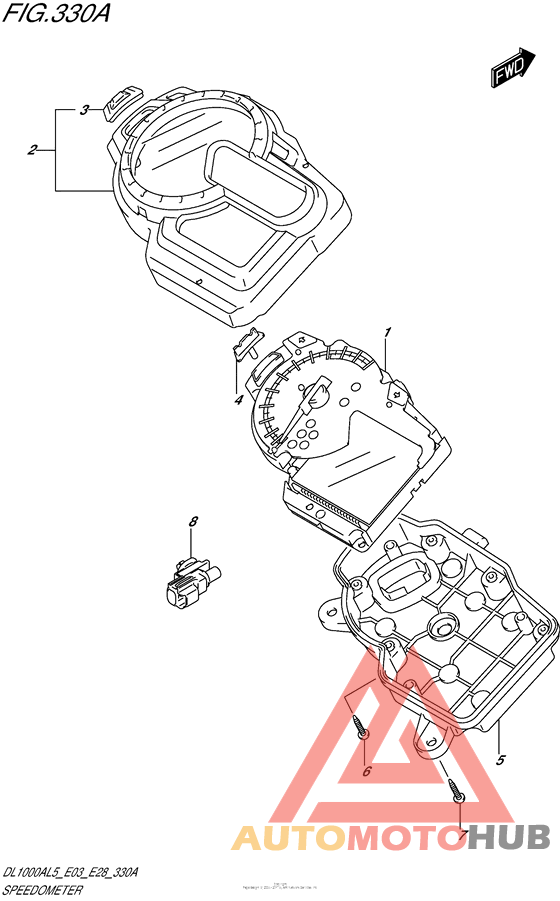 Speedometer (Dl1000Al5 E03)