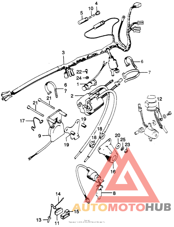 Wire harness + ignition coil