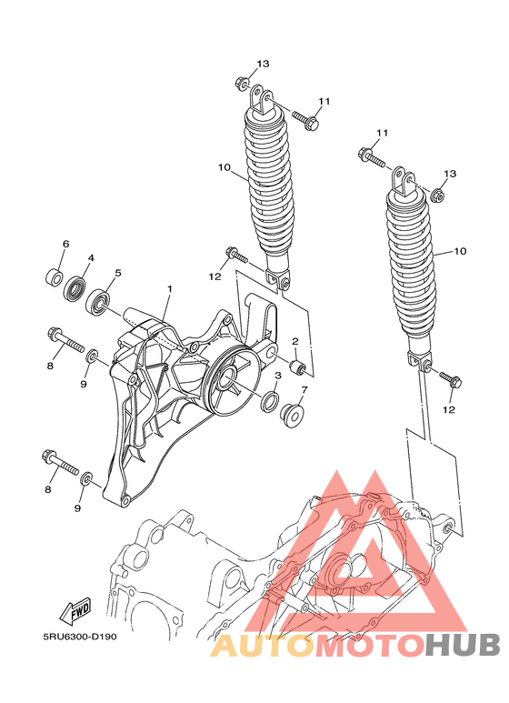 Rear arm & suspension